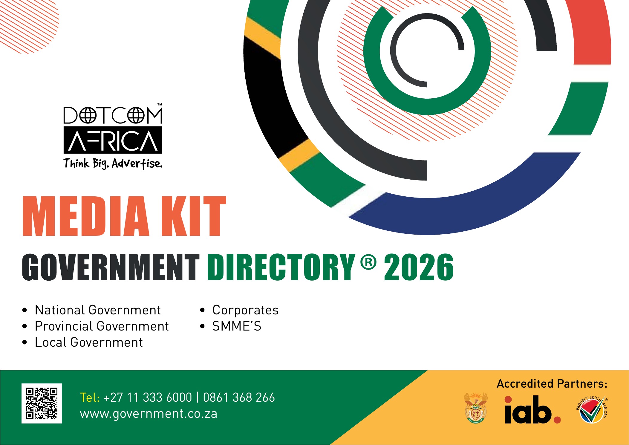GovOnline advertising media kit — South Africa reference