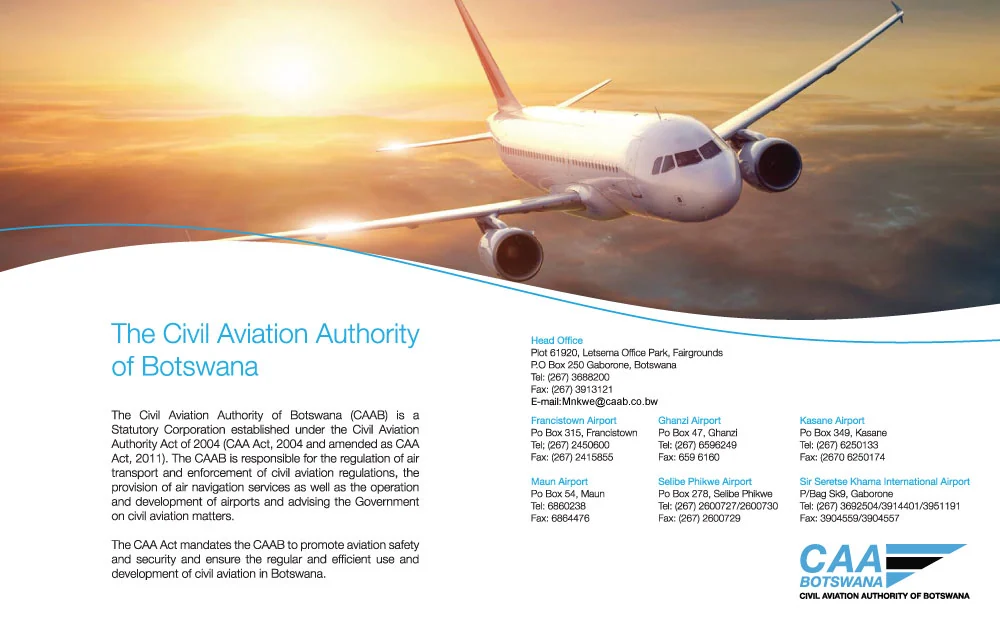 Civil Aviation Authority of Botswana — view organisation