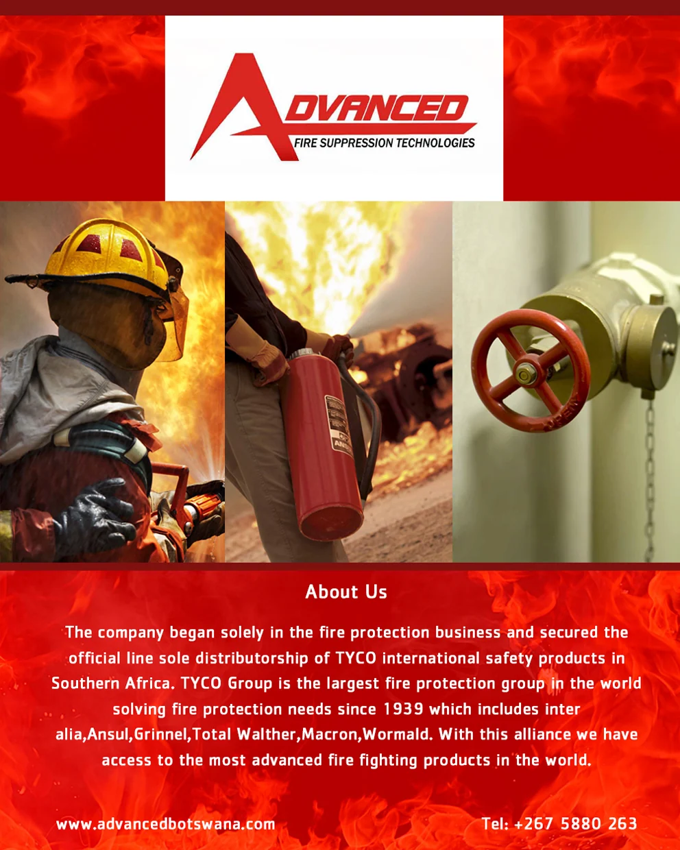 Advanced Fire Suppression Botswana artwork