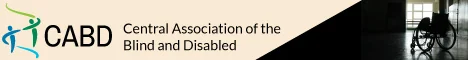 Central Association of the Blind and Disabled banner