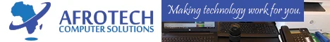 Afrotech Computer Solutions banner