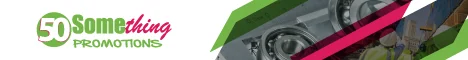 PK and Sons T/A 50 Something Promotions banner