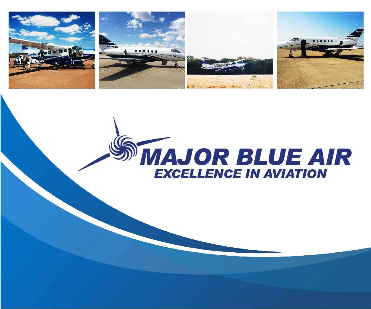 Major Blue Air — view organisation