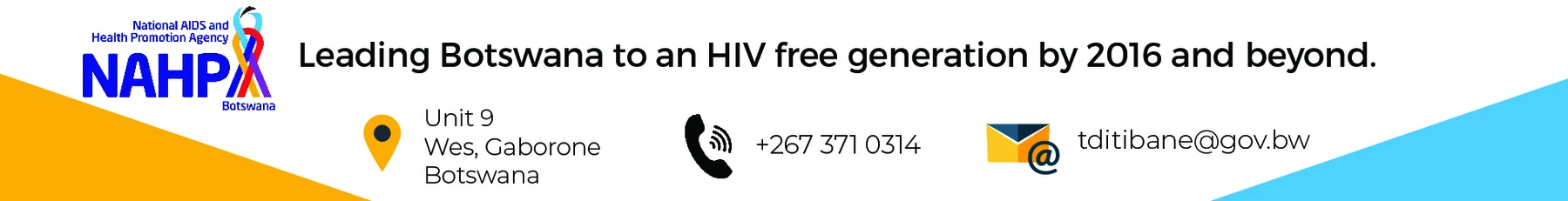 National Aids and Health Promotion Agency (NAHPA) — view organisation